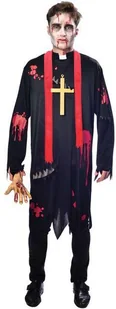 Amscan Strój dla dorosłych "Ksiądz Zombie", rozm. L 9902700 - Stroje karnawałowe Amscan Strój dla dorosłych "Ksiądz Zombie", rozm. L 9902700 - Stroje karnawałowe - miniaturka - grafika 1