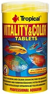 Pokarm dla ryb - Tropical Vitality i tabletów Color farbfoerdernde samoprzyczepne podszewka tabletki, 1er Pack (1 X 250 ML) F-023-1 - miniaturka - grafika 1