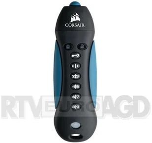 Corsair Padlock 3 pamięć USB 128 GB USB Typu-A 3.2 Gen 1 (3.1 Gen 1) Czarny, Niebieski, Nośnik Pendrive USB - Nośniki danych - miniaturka - grafika 2