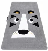 Dywany dla dzieci - Dywan Dziecięcy Petit 160x220 Lew szary #GR3708 - miniaturka - grafika 1