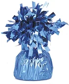 Balony i akcesoria - Unique Obciążnik foliowy do balonów napełnionych helem - niebieski - 176 g. U4945 - miniaturka - grafika 1