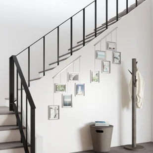 Umbra Umbra - 2 w 1 Stolik Kawowy / Kosz do przechowywania Szary WOODROW 1009760-918 - Ławy i stoliki kawowe - miniaturka - grafika 2