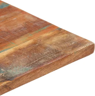 vidaXL Prostokątny blat stołowy, 60x120 cm, 15-16 mm, drewno z odzysku vidaXL - Blaty meblowe i parapety okienne - miniaturka - grafika 6