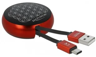 Delock Kabel USB-A(M) USB-C(M) 2.0 Czarny 85819 - Kable USB - miniaturka - grafika 4