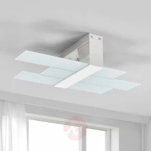 Linea Light Nowoczesna lampa sufitowa Triad 48 cm biała - Lampy sufitowe - miniaturka - grafika 2