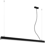 Lampy sufitowe - Thoro Nowatorska Lampa Wisząca PINNE 1150 CZARNY Minimalistyczny Design Lampa Sufitowa Natynkowa Żyrandol Moduł LED Zimna Barwa Światła Oświetlenie do Salonu Nad Stół Sypialni Biura Oprawa THORO TH.069 - miniaturka - grafika 1