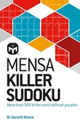 Pozostałe książki - Welbeck Mensa Killer Sudoku: More than 200 of the most difficult number puzzles - miniaturka - grafika 1