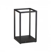 Lampy stojące - Paul Neuhaus Designerska lampa stołowa czarna z diodą LED i ściemniaczem dotykowym - Jitske - miniaturka - grafika 1