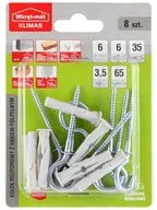 Kołki - WKRĘT-MET Kołek 6X65MM - miniaturka - grafika 1