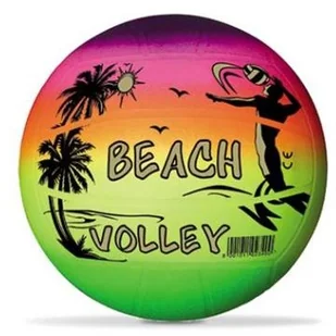 MONDO 023400 Piłka gumowa tęczowa 023400 (MONDO.023400) - Pływanie - miniaturka - grafika 2