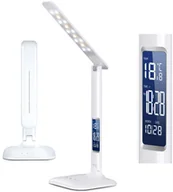 Lampy stojące - DexXer LAMPA BIURKOWA LED USB WYŚWIETLACZ LAMPA NA BIURKO - DexXer - miniaturka - grafika 1