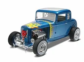 Kolekcjonerskie modele pojazdów - Revell 14228 Monogram 32 Ford 5 Window Coupe RVM4228 - miniaturka - grafika 1