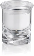 Pojemniki łazienkowe - Kela Kubek łazienkowy 7,5 cm Leticia przezroczysty KE-20549 + 20 zł na pierwsze zakupy KE-20549 - miniaturka - grafika 1