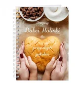 Notesy i bloczki - Murrano Przepiśnik kołonotatnik na przepisy z nadrukiem dla babci KZ-COOK-015 - miniaturka - grafika 1