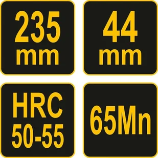 Vorel METALOWY STRUG DO DREWNA L-235 MM OSTRZE 44 MM - Strugi elektryczne - miniaturka - grafika 4