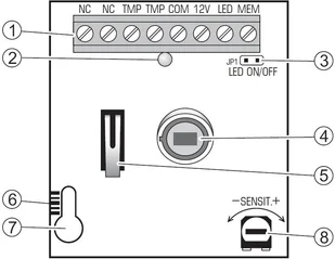 Satel Czujnik GRAPHITE PET - Pozostałe detektory - miniaturka - grafika 4
