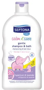 Septona, delikatny szampon i płyn do kąpieli od 1 dnia życia, z ekstraktem z dziurawca i lawendy, 200 ml - Szampony do włosów - miniaturka - grafika 2