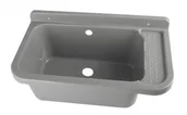 Zlewy i komory gospodarcze - Zlew Gospodarczy 60 CM Zlewozmywak + Syfon Szary - miniaturka - grafika 1