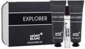 Zestawy perfum męskich - Montblanc Montblanc Explorer zestaw Edp 7,5 ml + Balsam po goleniu 30 ml + Żel pod prysznic 30 ml dla mężczyzn - miniaturka - grafika 1