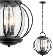 Lampy ogrodowe - Kichler VANDALIA KL/VANDALIA8/L lampa wisząca 3x60W E14 - miniaturka - grafika 1
