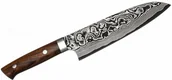 Noże kuchenne - Mistrz Takeshi Saji Takeshi Saji IW Nóż Santoku 18cm VG-10 h-v10d-sa-180iw - miniaturka - grafika 1