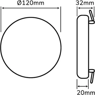 Ledom Panel bezramkowy LED 18W 1800lm 2700K 470638 - Żarówki LED - miniaturka - grafika 6