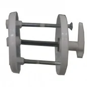 Klamki - Blokada Drzwiowa Wc Malowana Biała - miniaturka - grafika 1