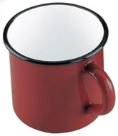 Kubki - Ibili Kubek emaliowany IBILI, czerwony, 400 ml - miniaturka - grafika 1