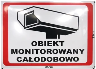 TABLICA OBIEKT MONITOROWANY 6586 - Akcesoria do monitoringu - miniaturka - grafika 3
