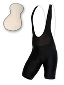 Spodenki rowerowe - Rogelli Spodenki Econ czarny / Rozmiar: M / Szelki: tak - miniaturka - grafika 1