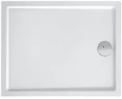 Brodziki prysznicowe - Roca Granada Medio 140x90x7,5 biały A276344000 - miniaturka - grafika 1