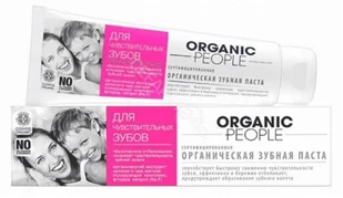Organic People Organic People Organiczna pasta do zębów Do bardzo wrażliwych zębów 100g OP10 - Pasty do zębów - miniaturka - grafika 2