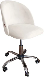 Fotel biurowy, krzesło biurowe ATOS Fotel obrotowy biurowy Colin MG50 kremowy - Fotele i krzesła biurowe - miniaturka - grafika 3