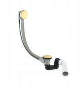 Syfony - Odpływ Wannowy 104-PLUS-3.12+64-S Złoty Cgs - miniaturka - grafika 1