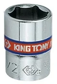Klucze i nasadki - KING TONY Nasadka krótka 233514S, 1/4'', 7/16'' x 24,5 mm - miniaturka - grafika 1