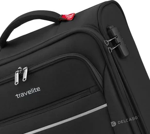 Travelite Walizka kabinowa Cabin 52 cm mała czarna 9023701 - Walizki - miniaturka - grafika 3