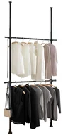 Meble modułowe i akcesoria - Wenko Teleskopowy system do garderoby HERKULES BASIC kolor czarny 50630100 - miniaturka - grafika 1