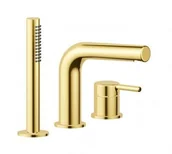 Baterie wannowe i prysznicowe - Actima BATERIA NAWANNOWA 3-OTWOROWA ZŁOTY POŁYSK, PI AREX.1233GL - miniaturka - grafika 1