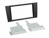 Akcesoria car audio - Ramka radia Audi A4 B5 od 1999 2 Din zestaw czarna - miniaturka - grafika 1