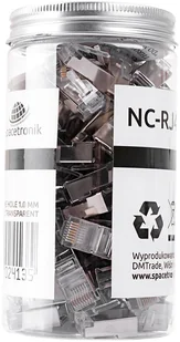 Wtyk RJ45 kat. 5e Ftp NC-RJ455FT-0 100szt - Wtyczki i adaptery - miniaturka - grafika 4