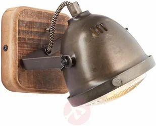 Brilliant Ruchomy spot ścienny Carmen Wood - Lampy ścienne - miniaturka - grafika 5