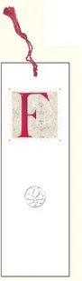 DaVinci Zakładka do książki z anagramem Litera F - Zakładki do książek - miniaturka - grafika 2