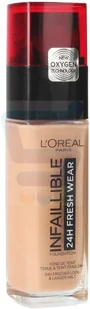 Fresh L'Oreal Paris Infallible 24H Wear Foundation długotrwały podkład do twarzy 235 Honey 30ml 62218-uniw - Podkłady do twarzy - miniaturka - grafika 2