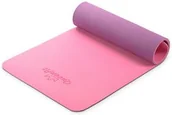 Maty do jogi - Queenfit Mata do ćwiczeń, jogi TPE 0,6cm - miniaturka - grafika 1