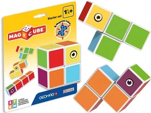 GeoMag Magicube Magnetyczne Kostki Zestaw Startowy Geo136 - Klocki - miniaturka - grafika 3