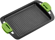 Patelnie - BRA Prior patelnia do grillowania z rowkami, 40 cm, wykonana z odlewu aluminiowego, z powłoką nieprzywierającą Teflon Classic A401540 - miniaturka - grafika 1