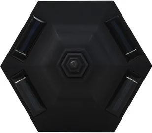 vidaXL Zewnętrzne lampy solarne LED, 3 szt., czarne - Lampy ogrodowe - miniaturka - grafika 8