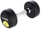 Hantle i ciężarki - HMS HG PRO 4 KG HANTLE GUMOWANE HMS 17-66-147 - miniaturka - grafika 1