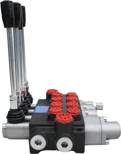 PRESKO Rozdzielacz hydrauliczny PRESKO  3-sekcyjny 40l z dwiema sekcjami pływającymi P40-3-OT-QW-QW - Akcesoria do hydrauliki siłowej - miniaturka - grafika 2