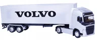 Samochody i pojazdy dla dzieci - Welly Tir Volvo Fh 500 Metal Ciągnik Naczepa 1:32 - miniaturka - grafika 1
